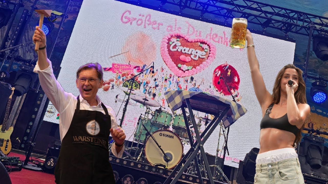 Eröffnungsfeier Cranger Kirmes 2024 mit Vanessa Mai