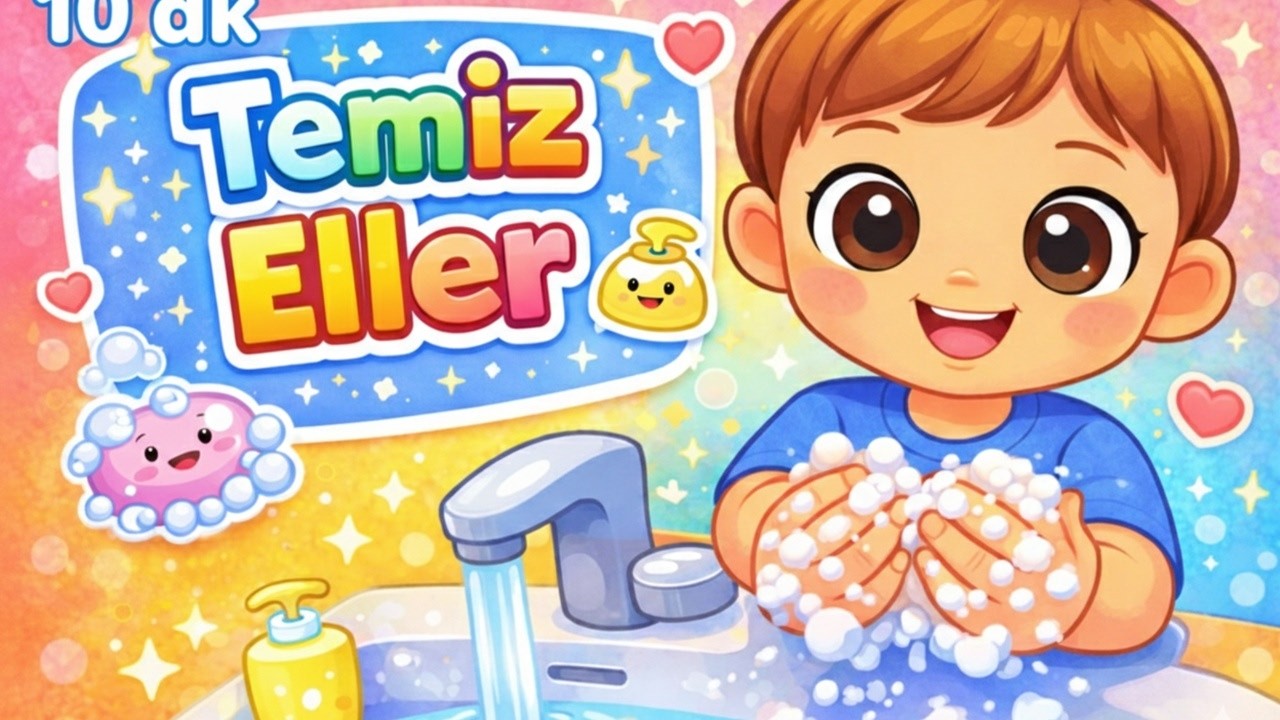 Temiz Eller 🫧 10 Dakika El Yıkama Şarkısı | Çocuklar İçin Hijyen Eğitimi | Mini Lumy Kids TR