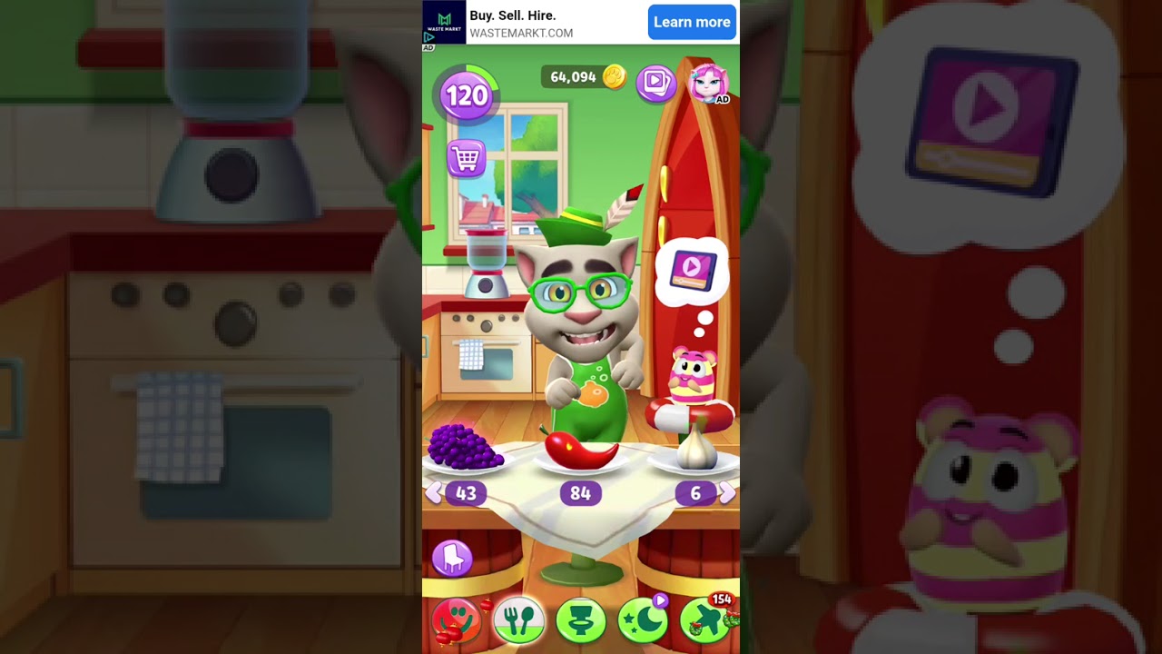 Mytalkingtom2 video game 