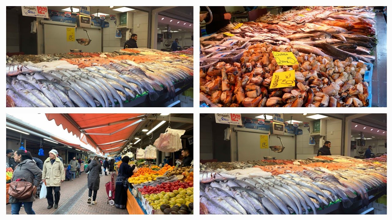 Holland Den haag city haagse markt new 20 januari 2024