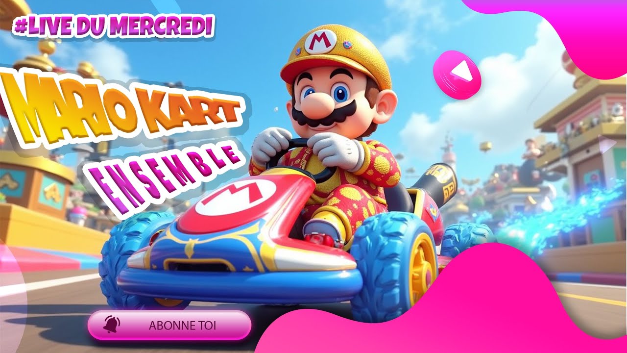 On Se Retrouve en Live sur Mario Kart 8 Deluxe – Prêts à Gagner ?