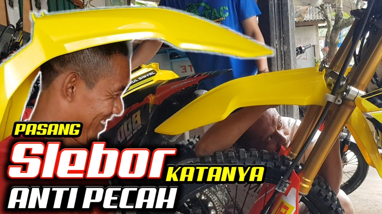 Spakbor Trail Depan ANTI PECAH - (katanya)‼ KLX Body Gordon Pakai Spakbor Acerbis RMZ