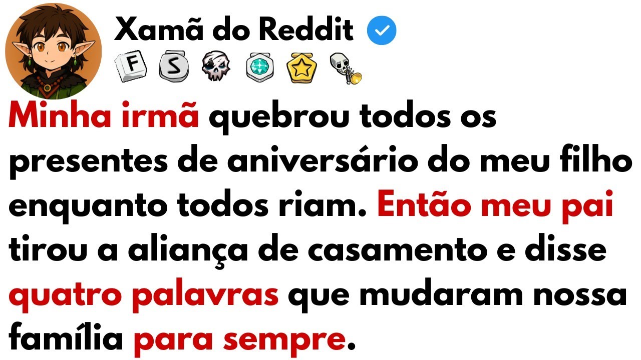 [HISTÓRIA COMPLETA] Minha irmã quebrou todos os presentes de aniversário do meu filho enquanto...