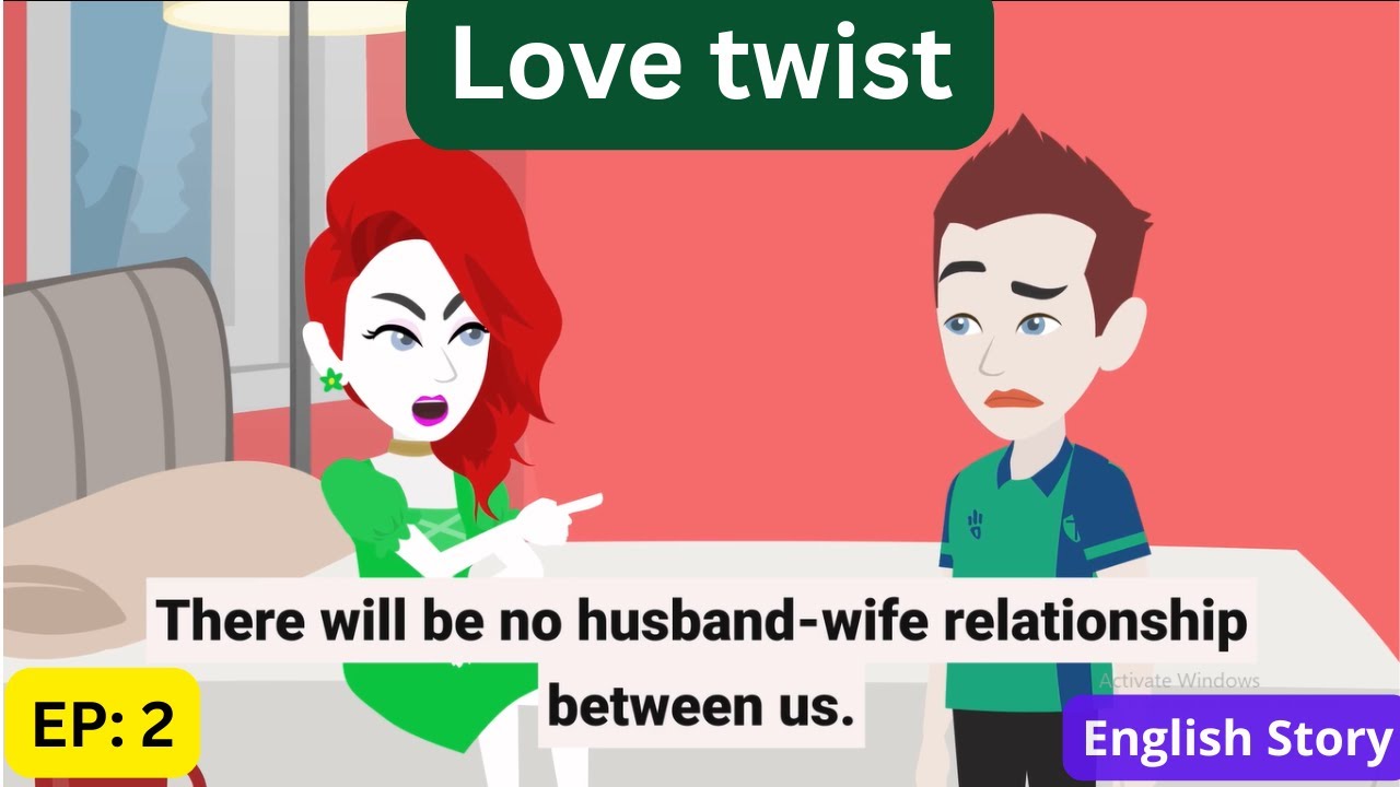 Love twist #2| Animation Story| English Story| Learn English| Subtitles| Aakash Animates.