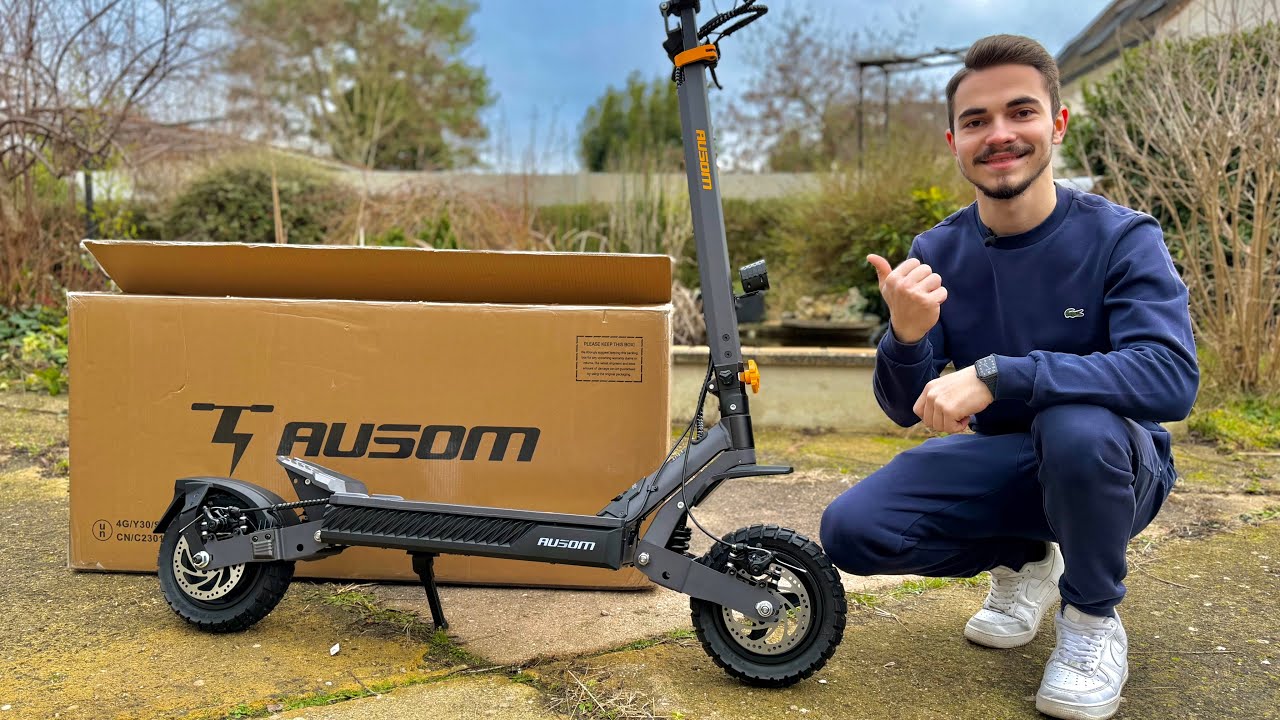 Déballage Ausom L1 Max - Moteur de 1000W pour moins de 600€ ! - Présentation & Assemblage - UNBOXING