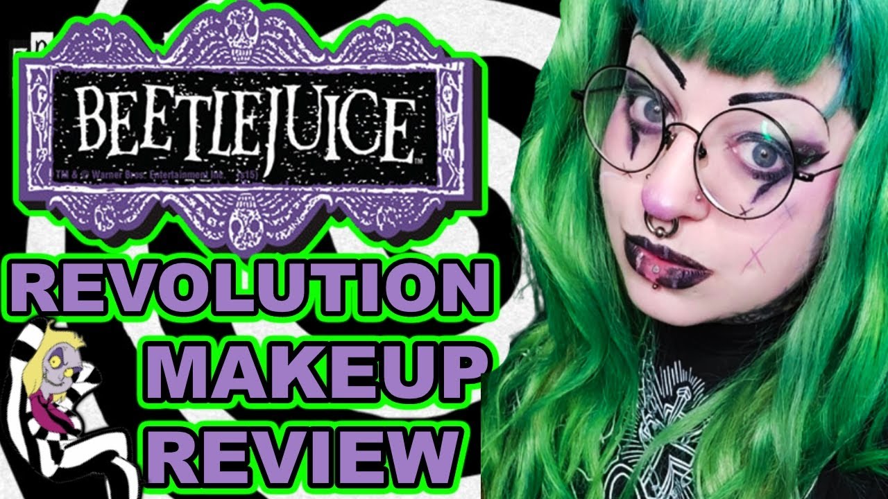 Beetlejuice X Makeup Revolution Review // Emily Boo