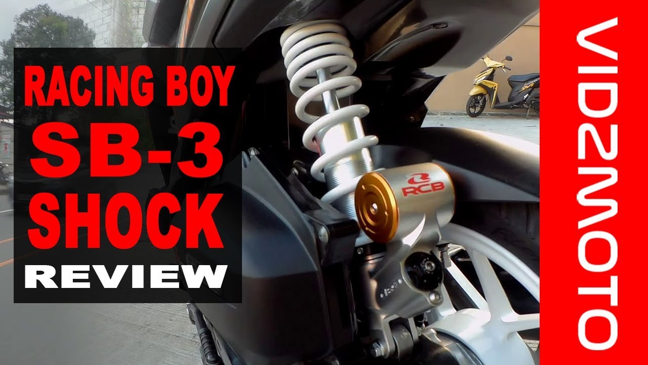 Racing Boy SB-3 Shock Review for Honda Click 150i