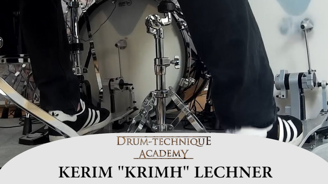 Krimh - Double Bass above 200 BPM | Drum-Technique Academy