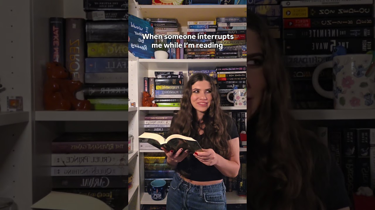Can't you see I'm reading? 🤨 #fyp #booktube #books #funny #bookish #writer #reader #bookaddict