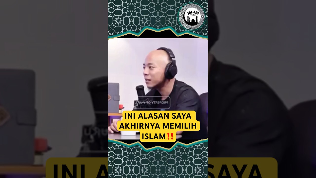 INI ALASAN SAYA AKHIRNYA MEMILIH ISLAM‼️#islamtoday #islamicshorts #dondytan #youtubeshorts
