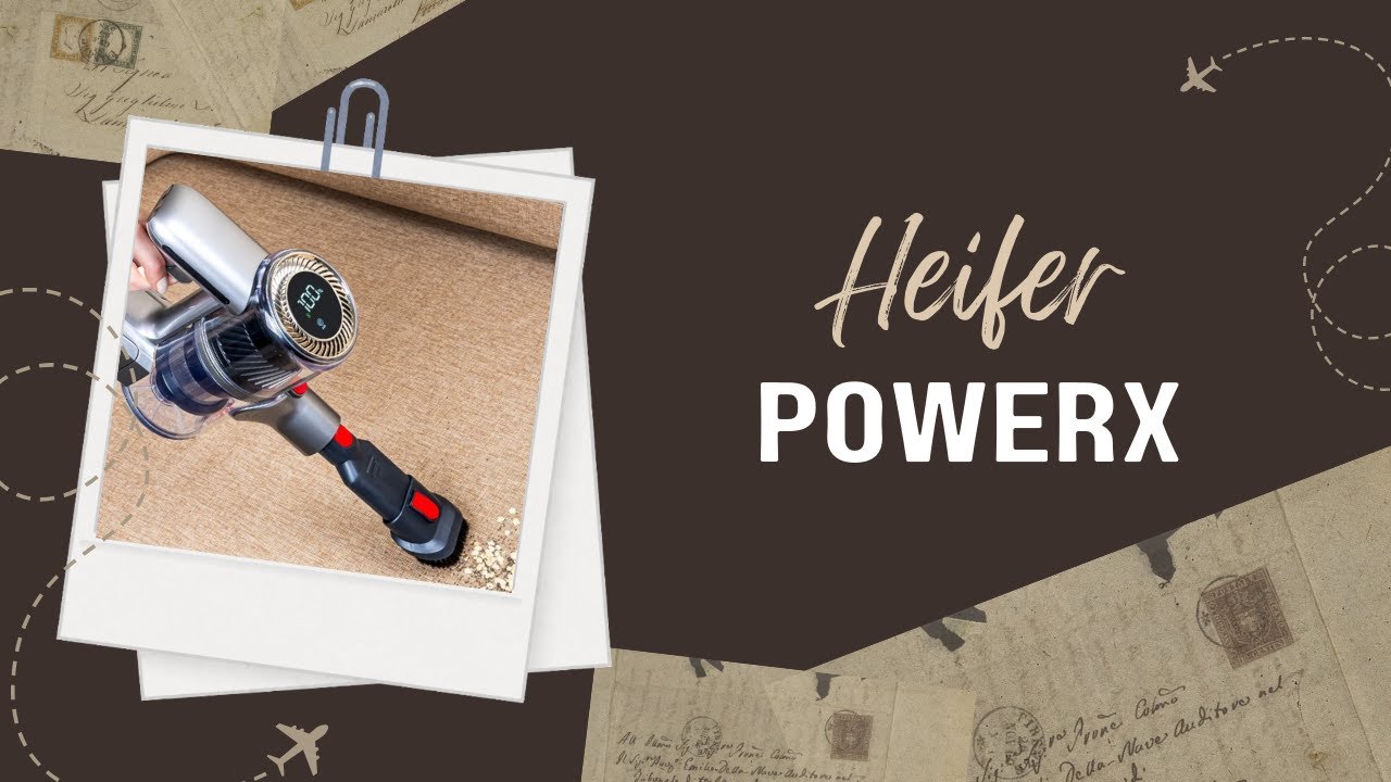 Heifer PowerX Şarjlı Dikey Süpürge - Kutu Açılışı & İlk Çalıştırma