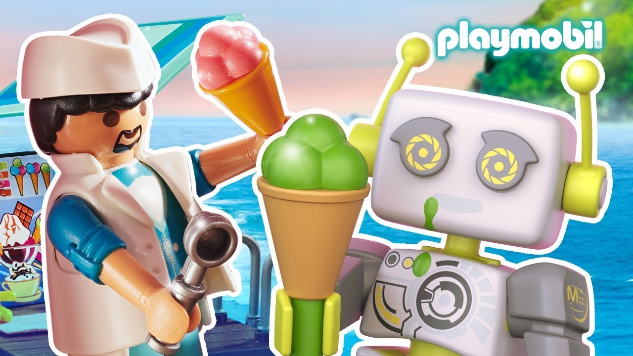 Πώς φτιάχνεται το παγωτό 🍨 ROBert Knows | PLAYMOBIL Ελλάδα