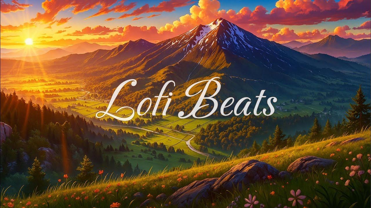 🌄 Whispered Horizons &bull; Epic Fantasy Landscape + Cinematic Lofi Beats 🌙✨#lofibeats