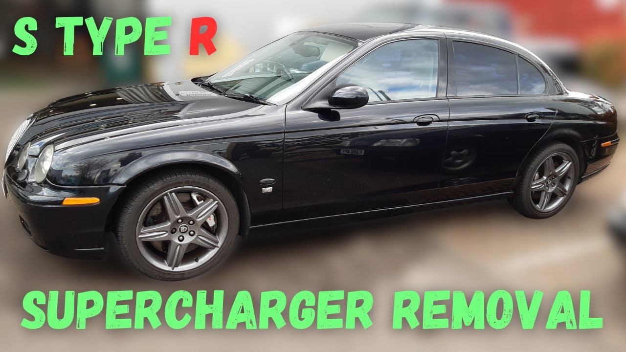 How to remove your supercharger - Time for more power in the S Type R!