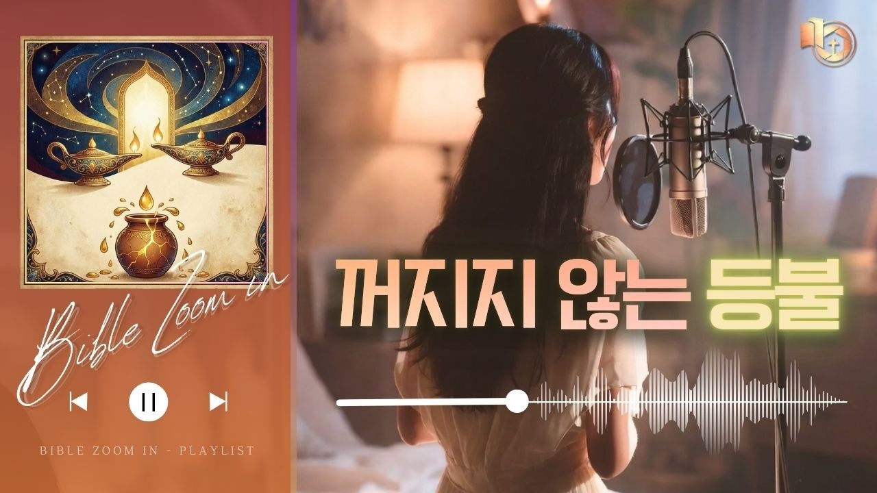 [CCM 찬양] 꺼지지 않는 등불 | 바이블 줌인 1집 (가사) #찬양 #말씀