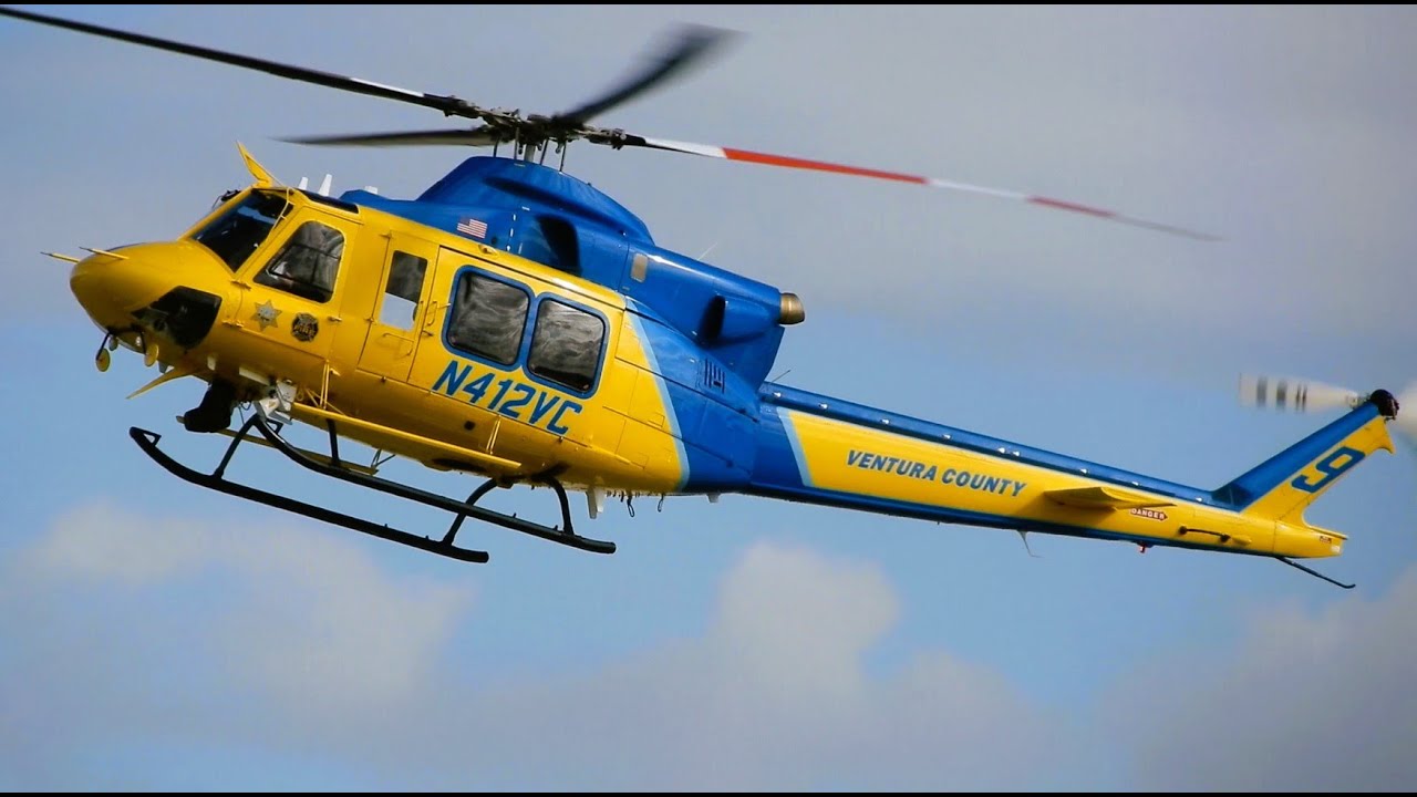 Subaru-Bell 412EPX Ventura County Sheriff Helicopter • HAI Heli-Expo 2024 Fullerton Airport N412VC