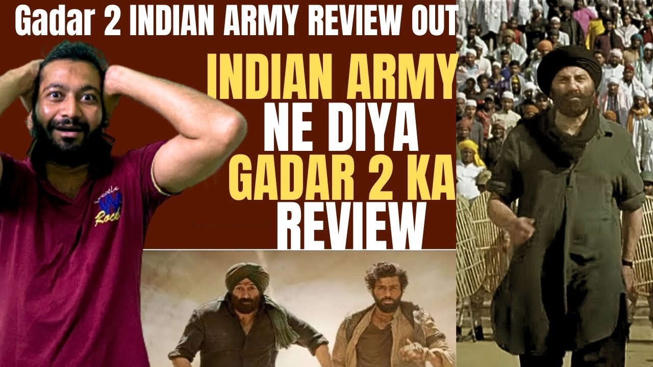 Gadar 2 Indian Army Review Out| Gadar 2 Advance Booking |Gadar 2 Screening Indian Army#gadar2review