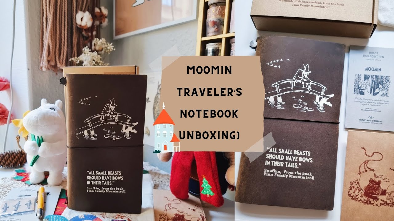 New Traveler’s Notebook unboxing, Moomin limited edition 2025 (Traveler's company Haul)