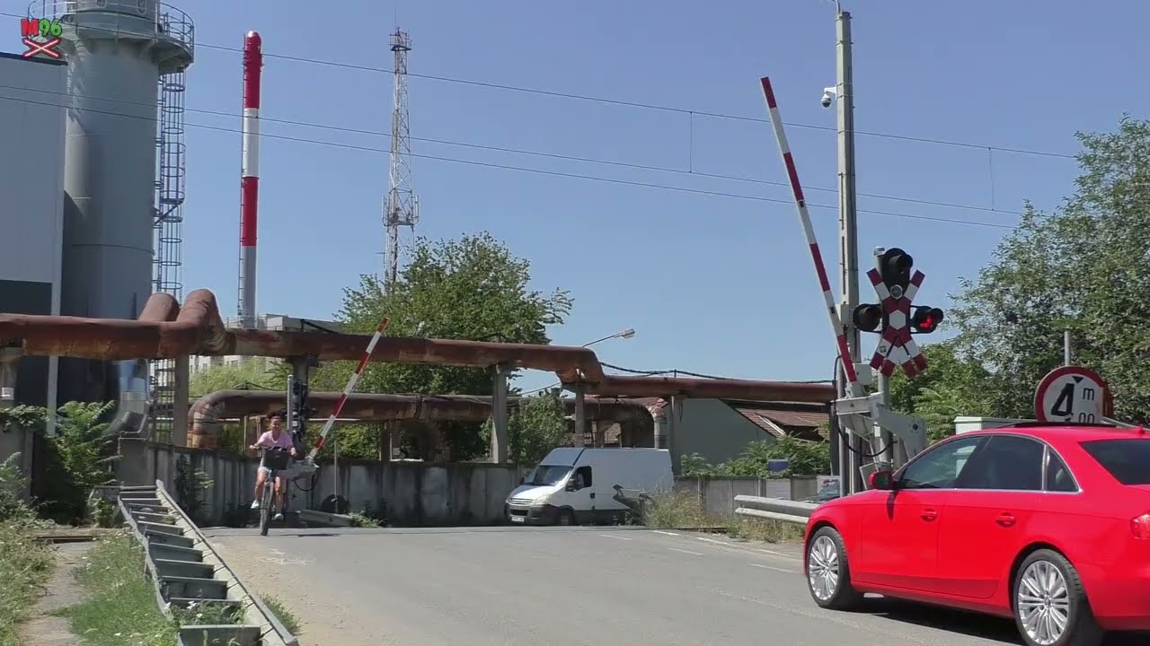 Trecere la nivel cu calea ferată Arad #2 (RO) - 2.8.2025 / Žel. přejezd / Romanian railroad crossing