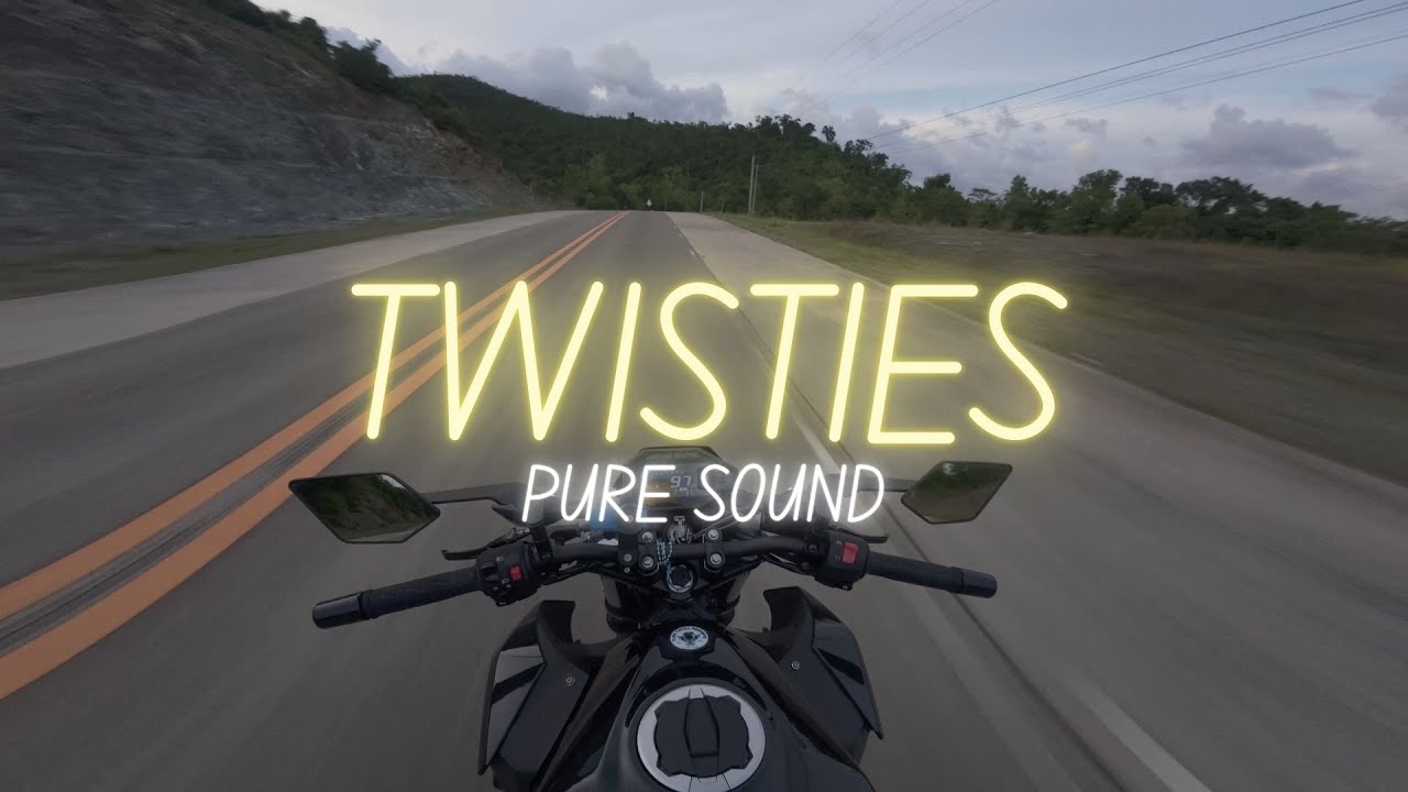 PURE SOUND TWISTIES 4K VIDEO | KAWASAKI Z500 STD | SC PROJECT CRT SLIP ON