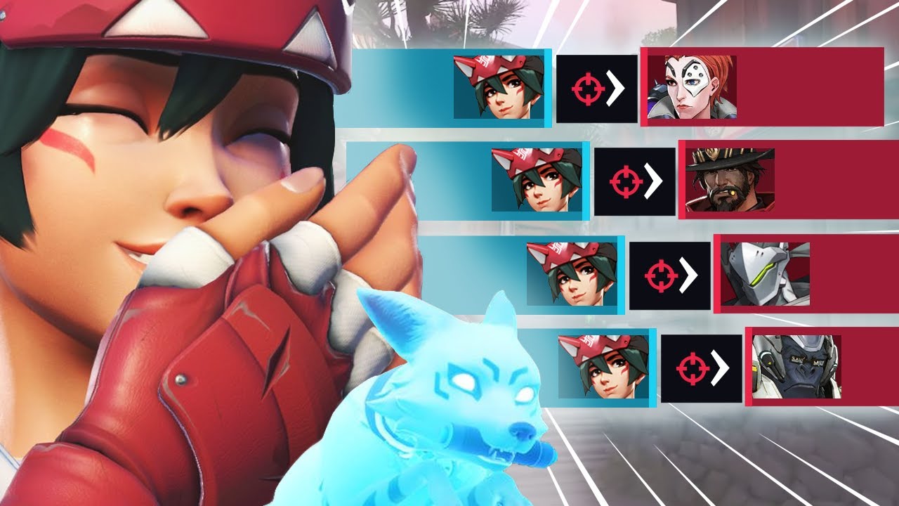 When you Finally Hit a Kiriko Shot! - Overwatch 2