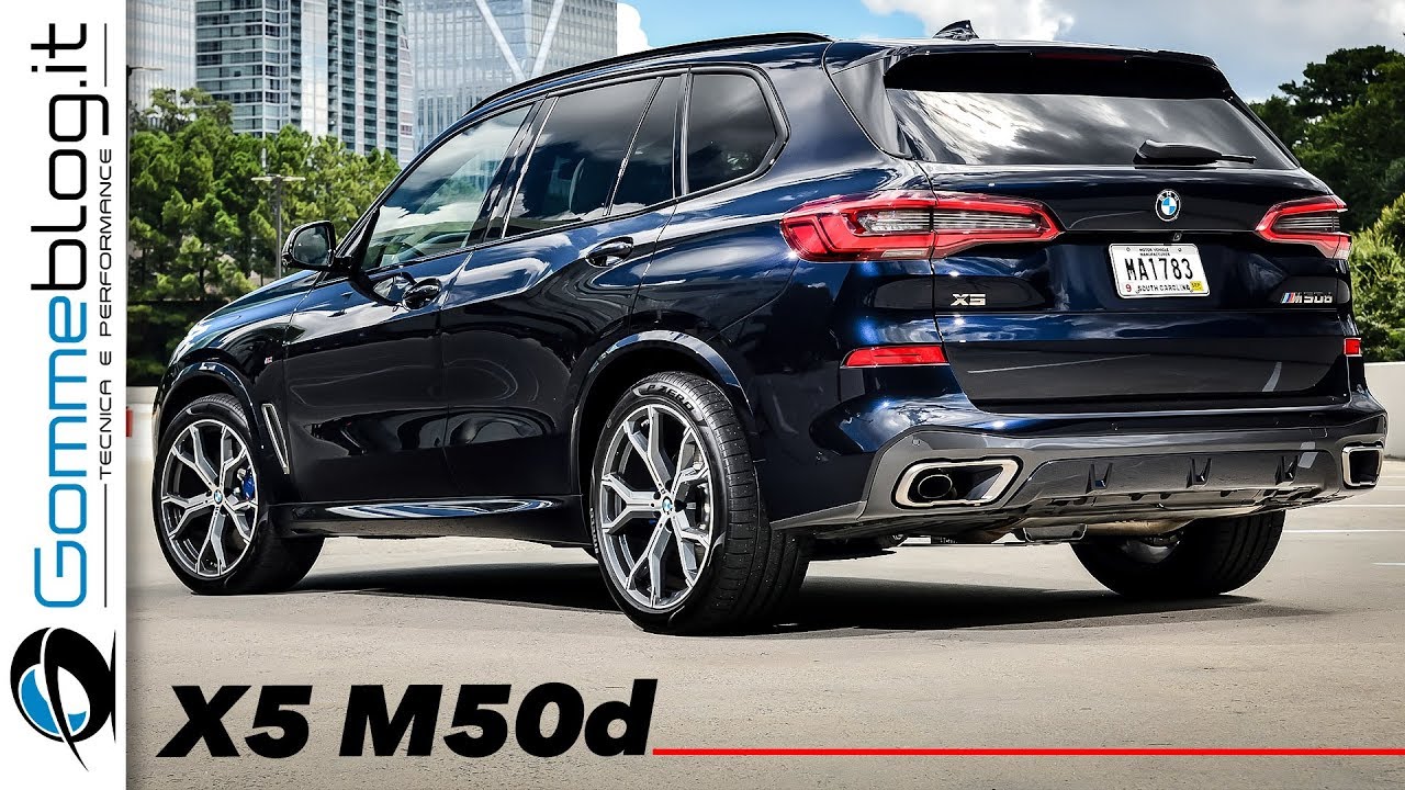 2019 BMW X5 M50d - INTERIOR and DESIGN - 400 HP Road Drive