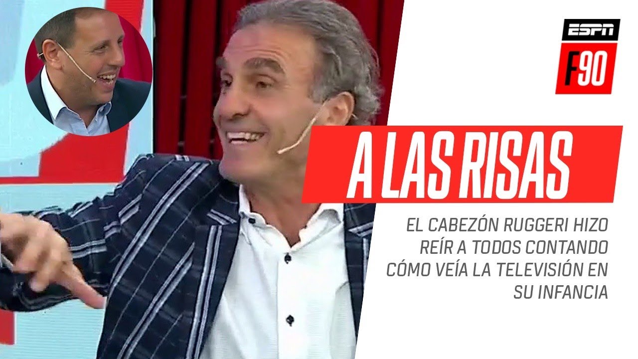 ¡IMPERDIBLE! El Cabezón #Ruggeri hizo reír a todos contando cómo miraba la televisión en su infancia