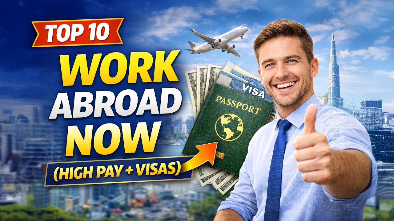 Top 10 Best Countries for Jobs in 2026 (High Salaries & Easy Work Visas)