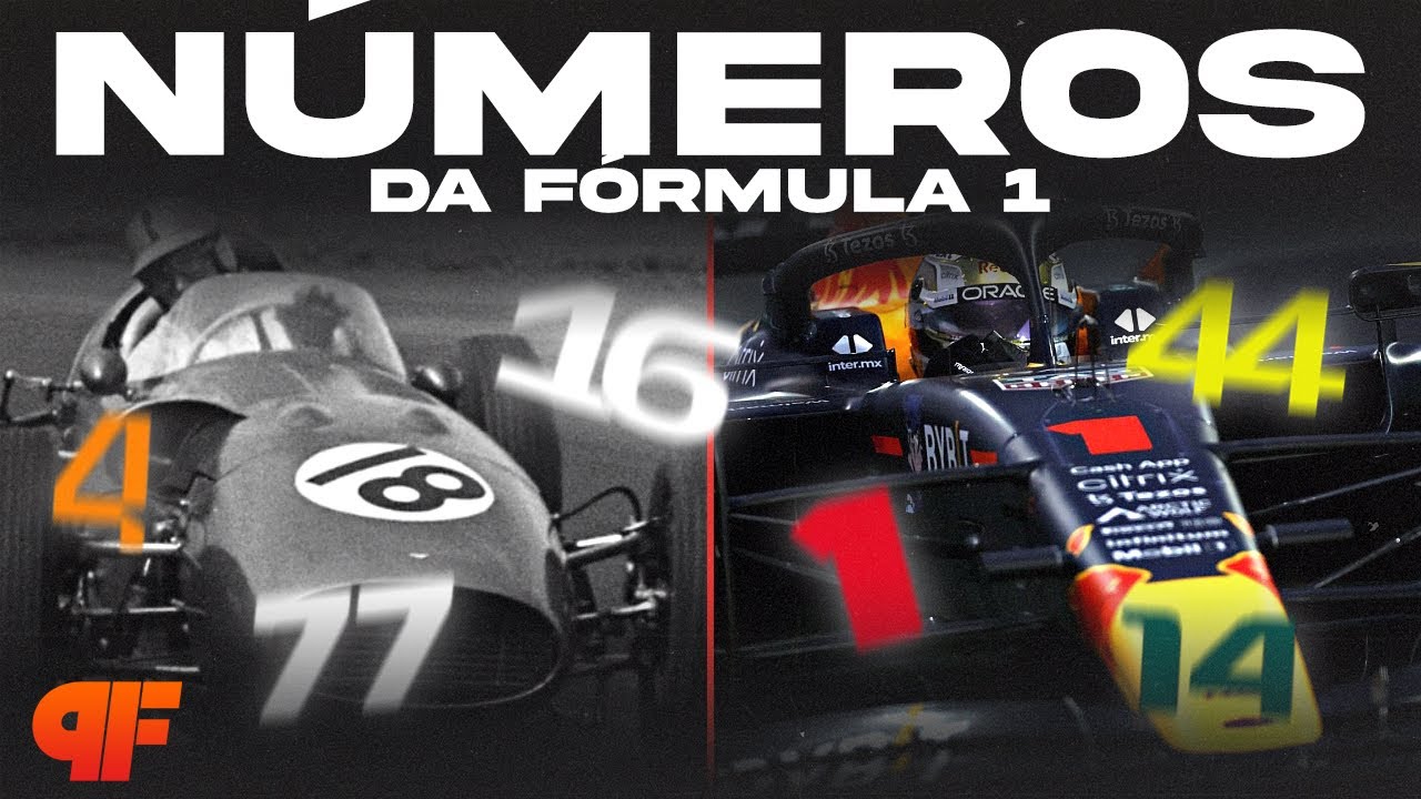 A HISTÓRIA DA NUMERAÇÃO NA F1 E O SIGNIFICADO DE CADA PILOTO DO GRID - Primeira Fila F1