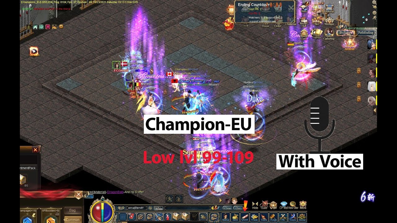 Conquer-online [Champion-EU] Team pk Low Lvl 109-99