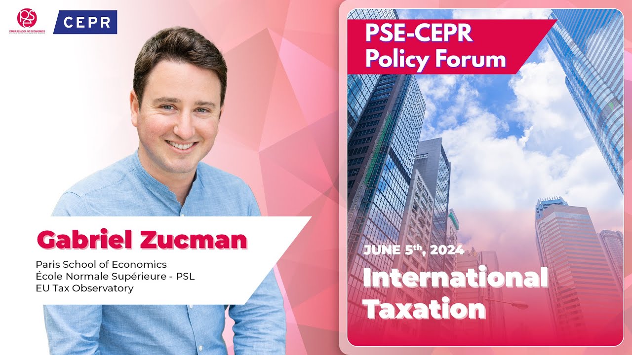 PSE-CEPR Policy Forum 2024: Keynote Lecture 