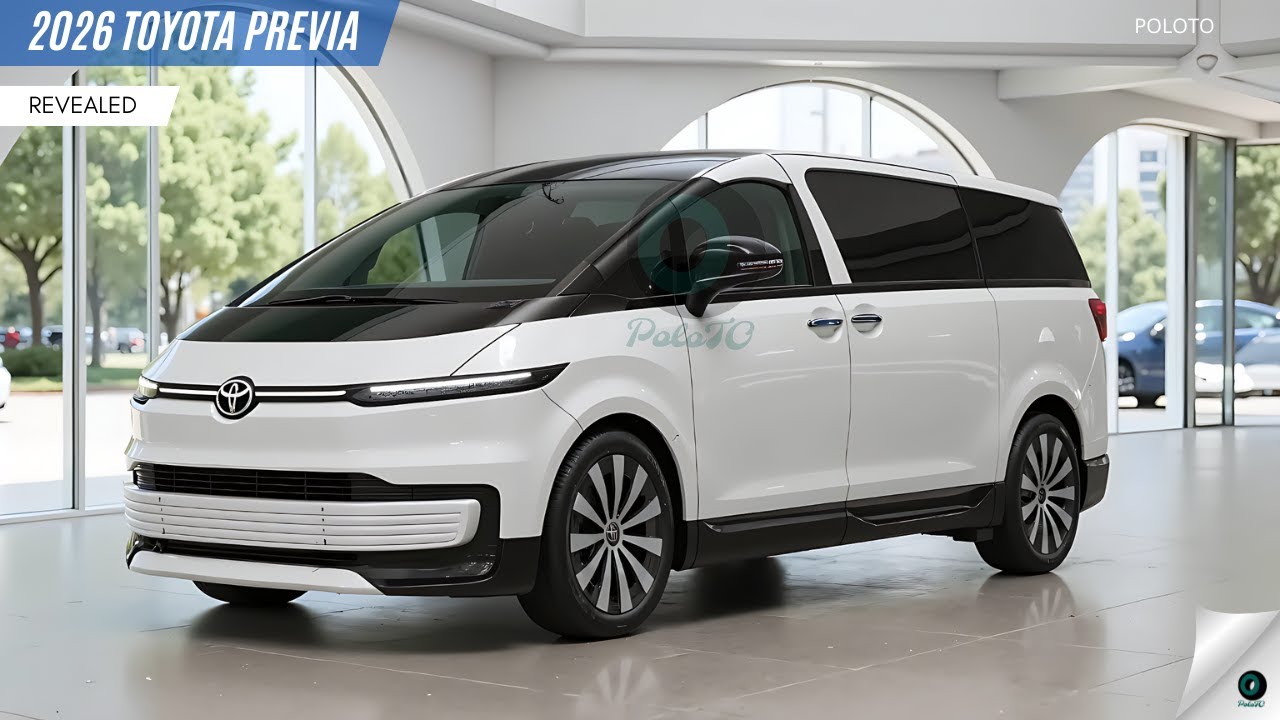 2026 Toyota Previa ujawniła - najbardziej odpowiedni MPV premium dla rodzin z klasy średniej?