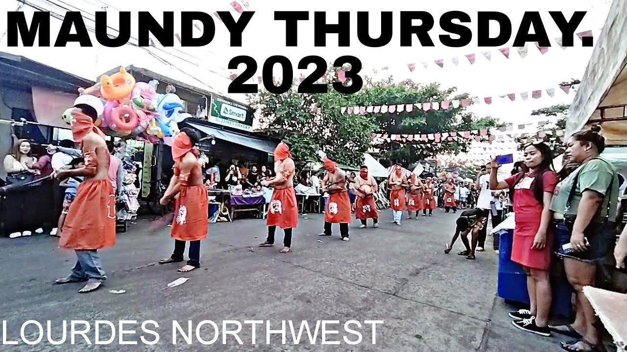 MAUNDY THURSDAY 2023 / WALKING AT BRGY LOURDES NORTH WEST ANGELES CITY PAMPANGA | BIEN ALCAIRO VLOGS