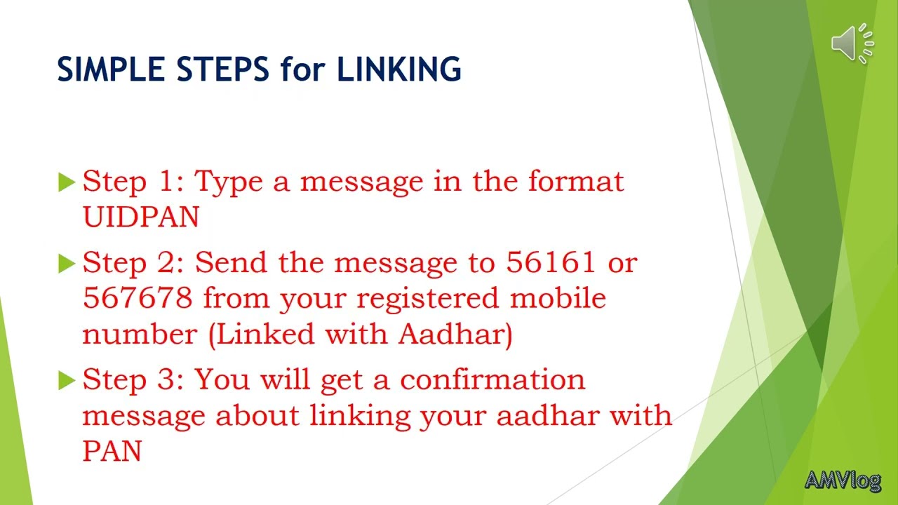 AADHAR & PAN Linking
