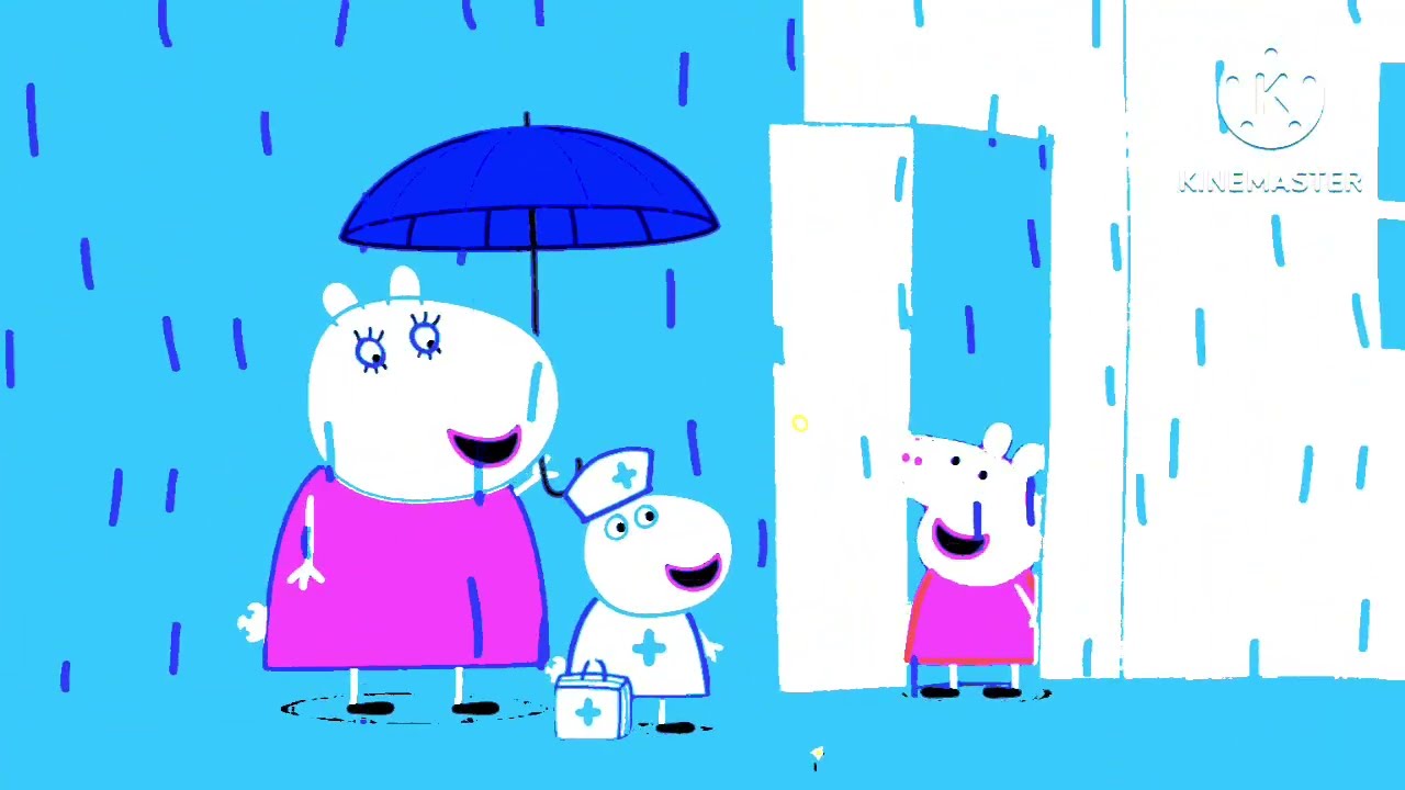 Bye Bye Susie | Susie Visit George | PeppaPeg Intro Logo Sponsored By Klasky Csupo 2001 Effects 