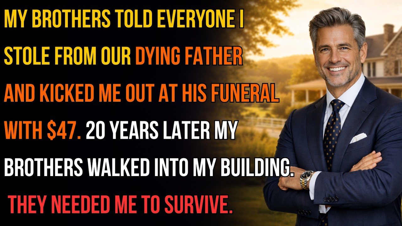 My Brothers Accused Me Of Stealing From My Dying Father… 20 Years Later I Owned Everything They Had