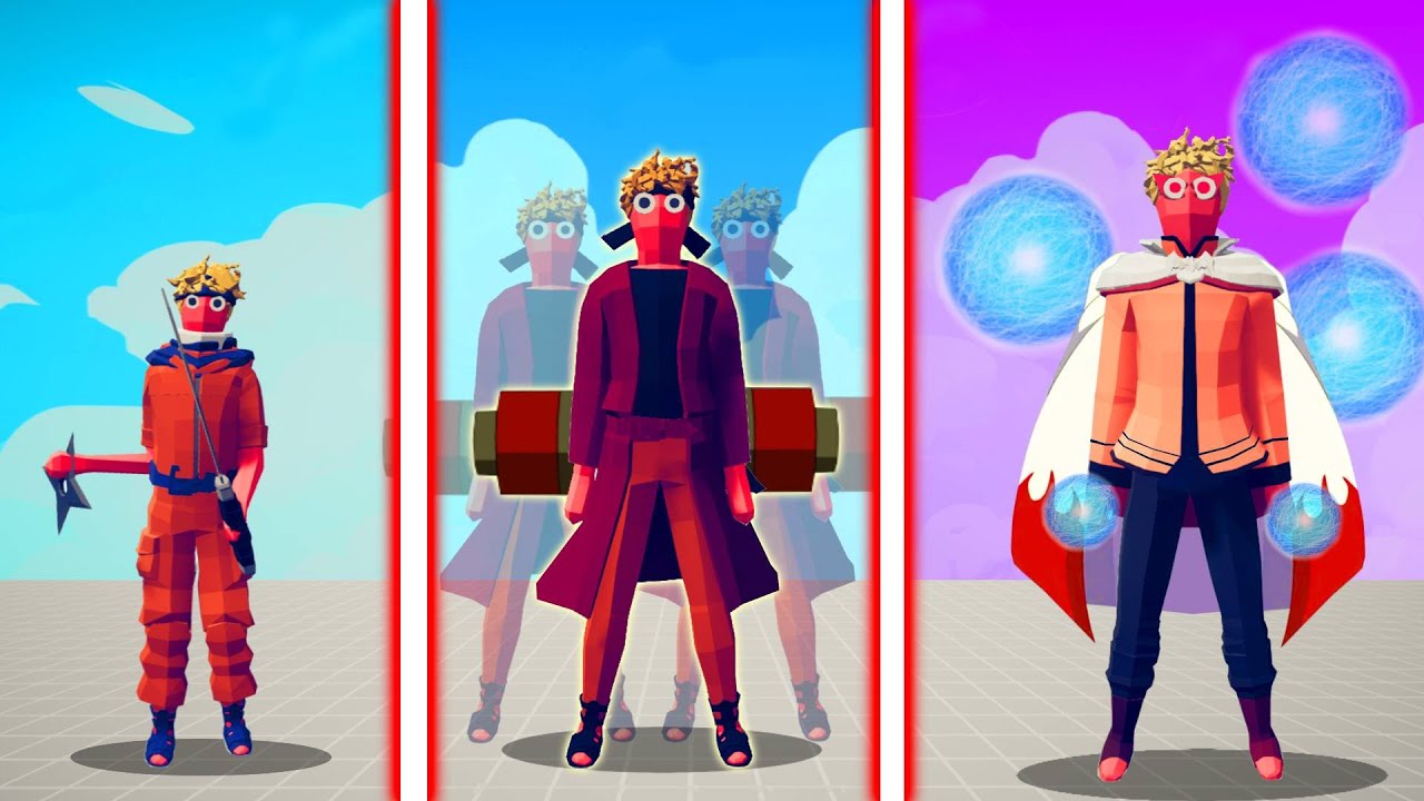 EVOLUTION OF NARUTO ( HOKAGE ) | TABS - Totally Accurate Battle Simulator