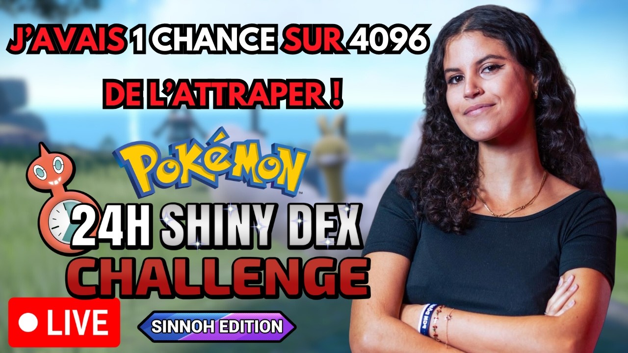 J'AVAIS 1 CHANCE SUR 4096 DE L'ATTRAPER ! SHINY DEX CHALLENGE SINNOH EDITION