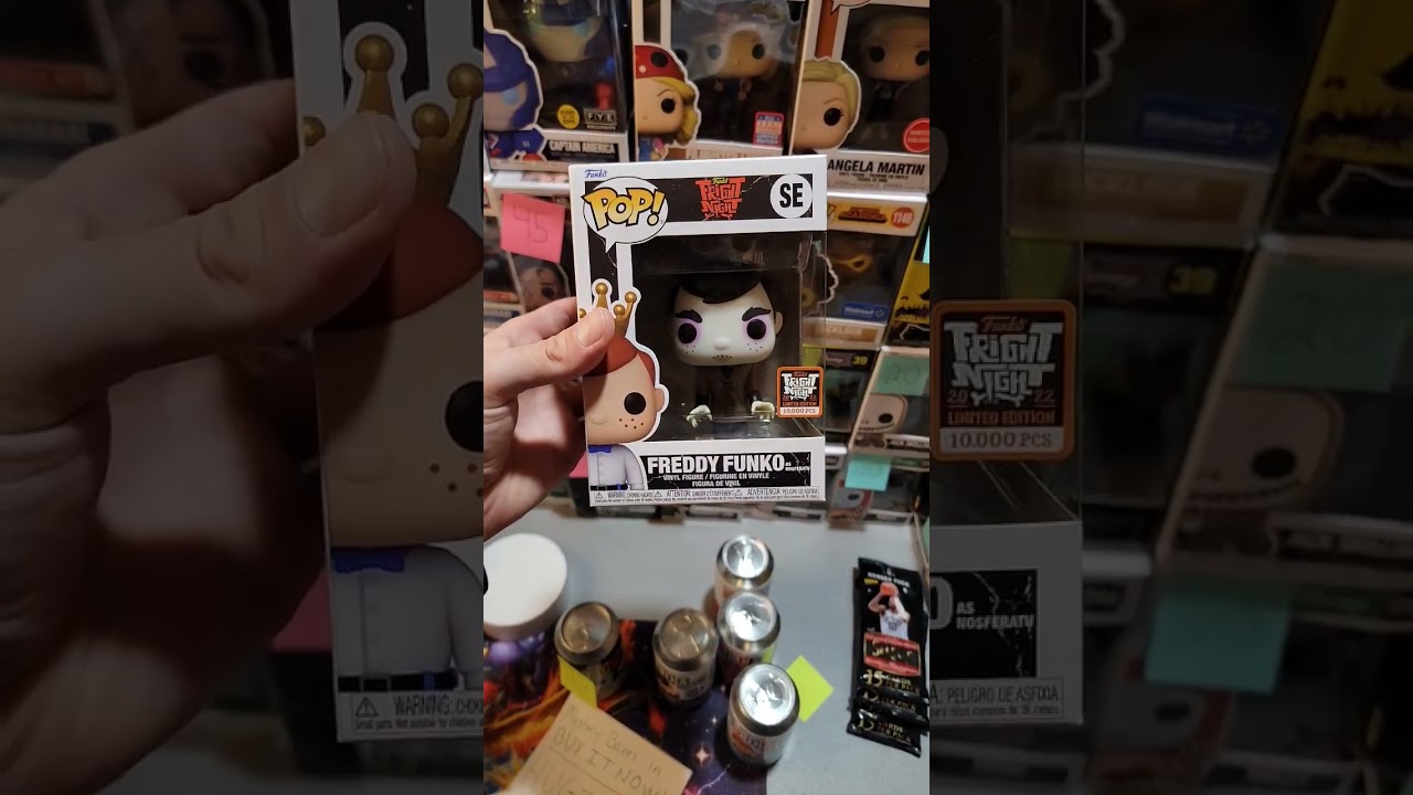 Funko Pop Fright Night Freddy Zombie Nosferatu Limited 10,000 Pieces #SE NYCC #funkopop #funko #nycc