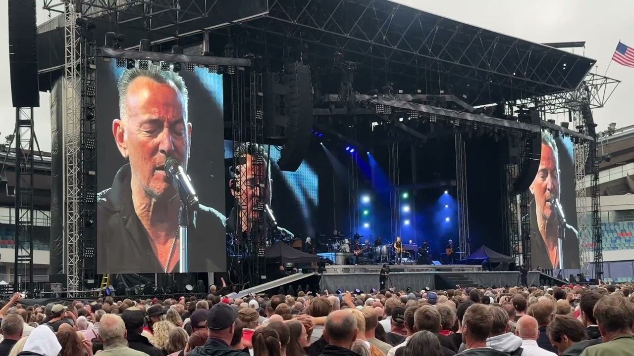 Bruce Springsteen and the E Street Band Racing in the Street Gothenburg 26th June 2023
