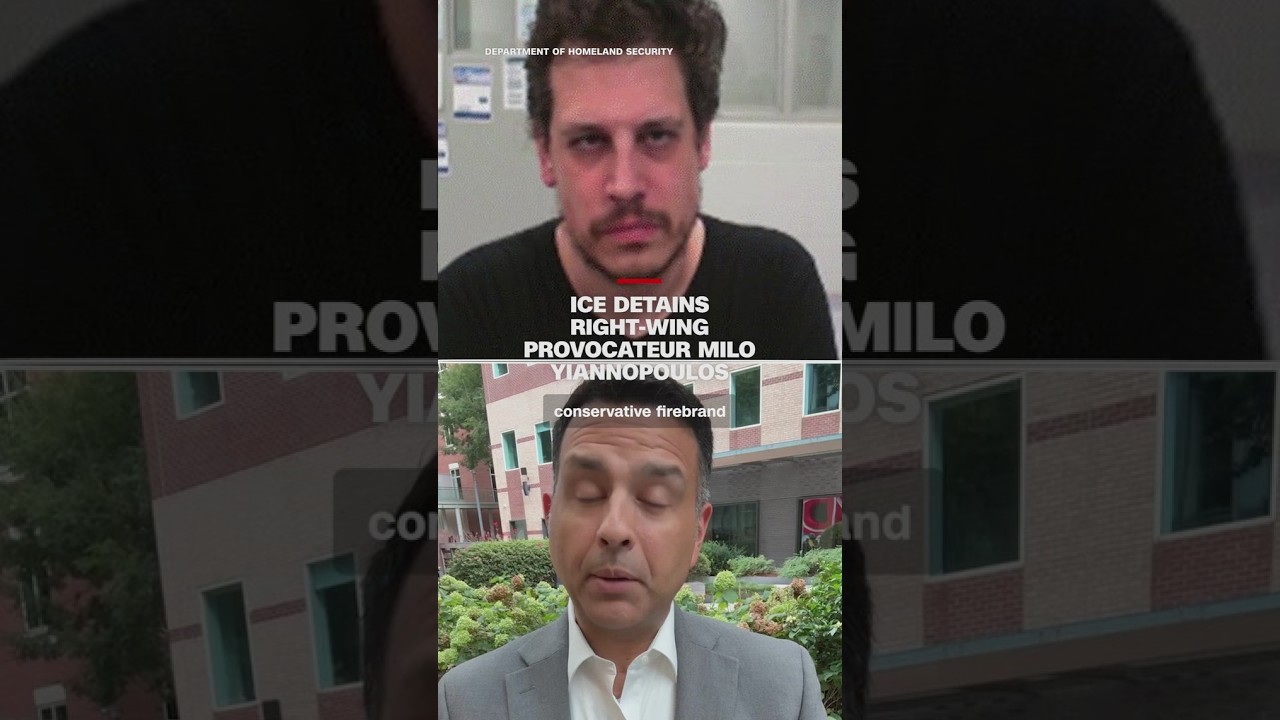 ICE detains right-wing provocateur Milo Yiannopoulos