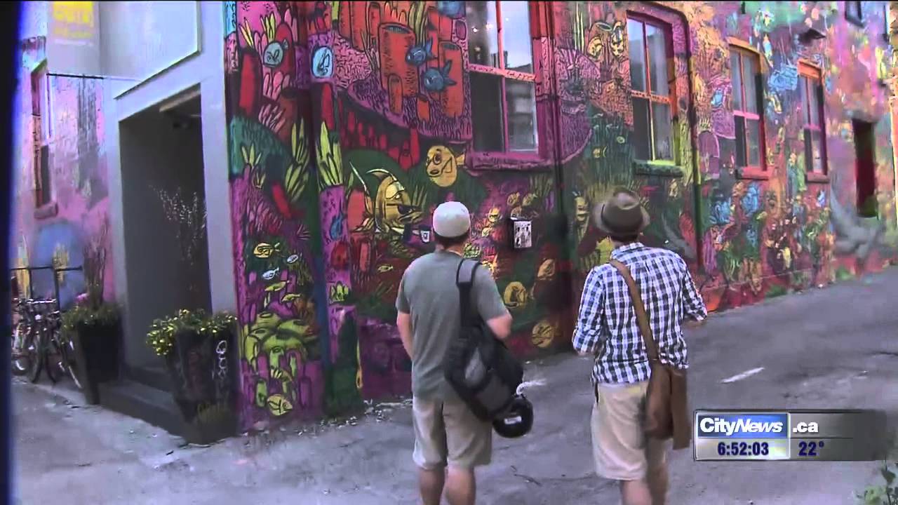 Video: Take a guided tour down Toronto's graffiti alley