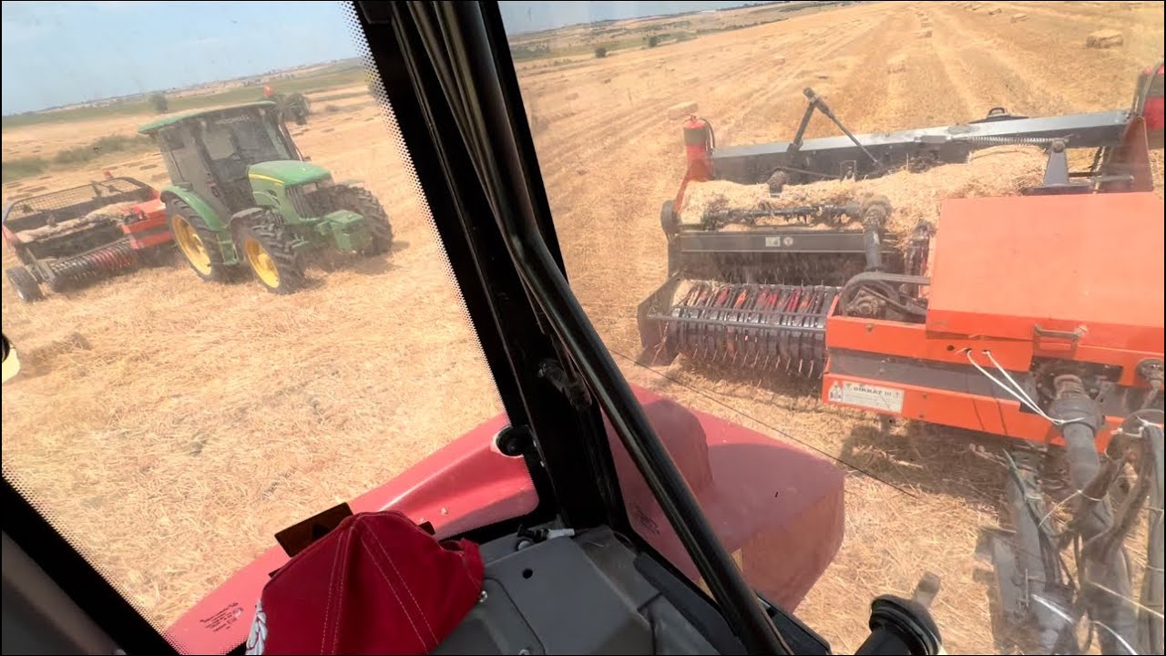 T&uuml;mosan ve John Deere ile Balya Bağlıyoruz | &Ouml;ylesine Bir Video