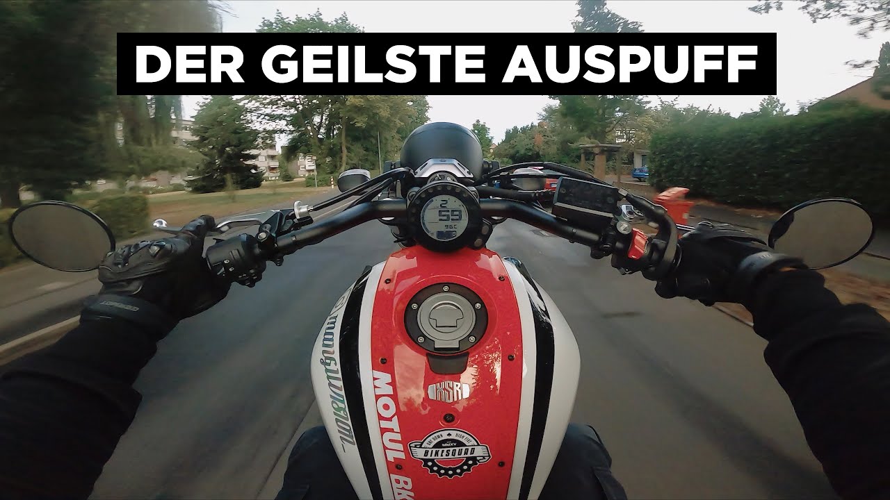 Der Geilste Auspuff für die XSR 700 I Shark SRC 4 I SOUND ONLY