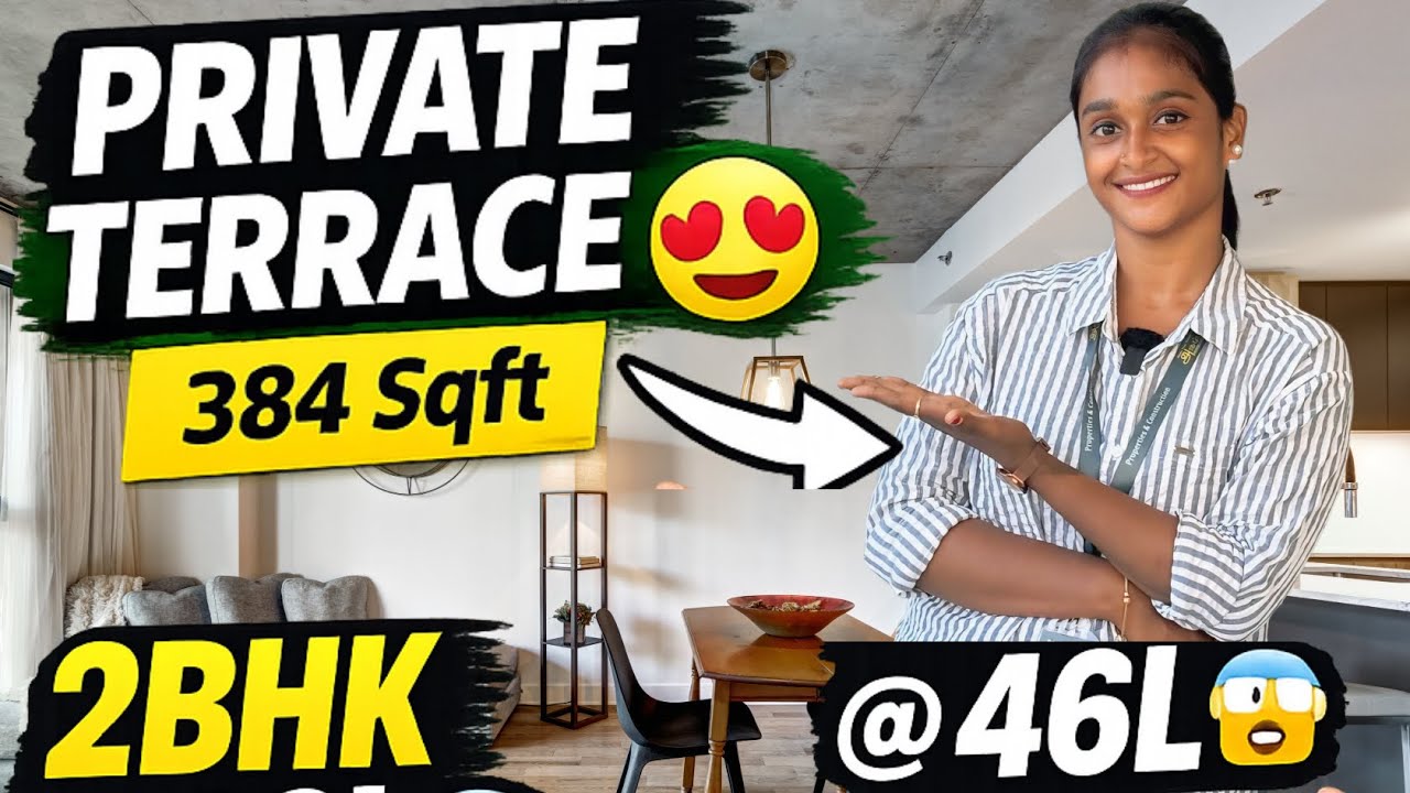 ID:404 2BHK Resale Flat with Private Terrace | Ottiambakkam | Just 46L