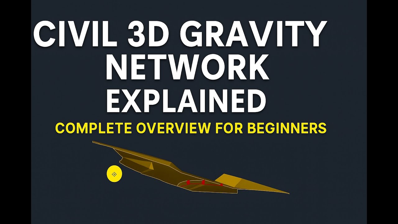 Civil 3D Gravity Network Overview | Drainage & Sewer Design Basics