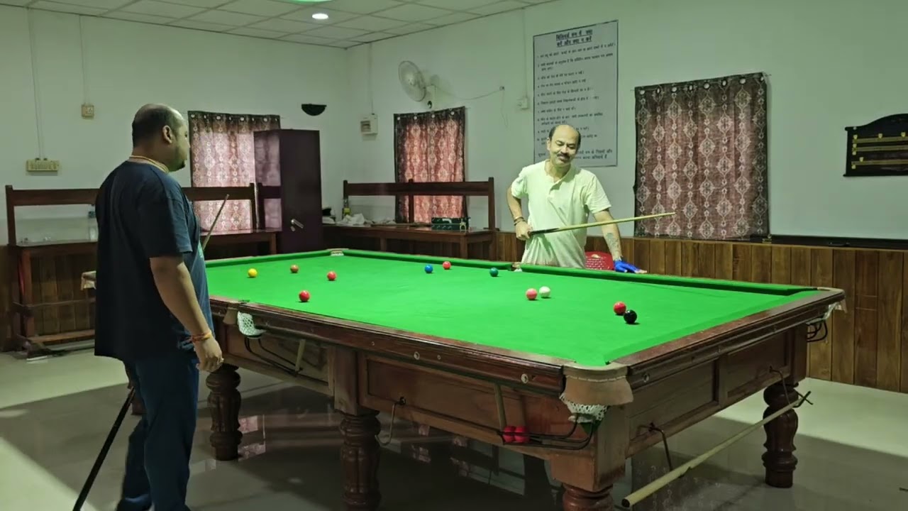 ​Sanjay Krishna & Sunny Lall in Action🎱 Snooker Warm-up Session🎱🔥#snooker #sports #cuesports #india