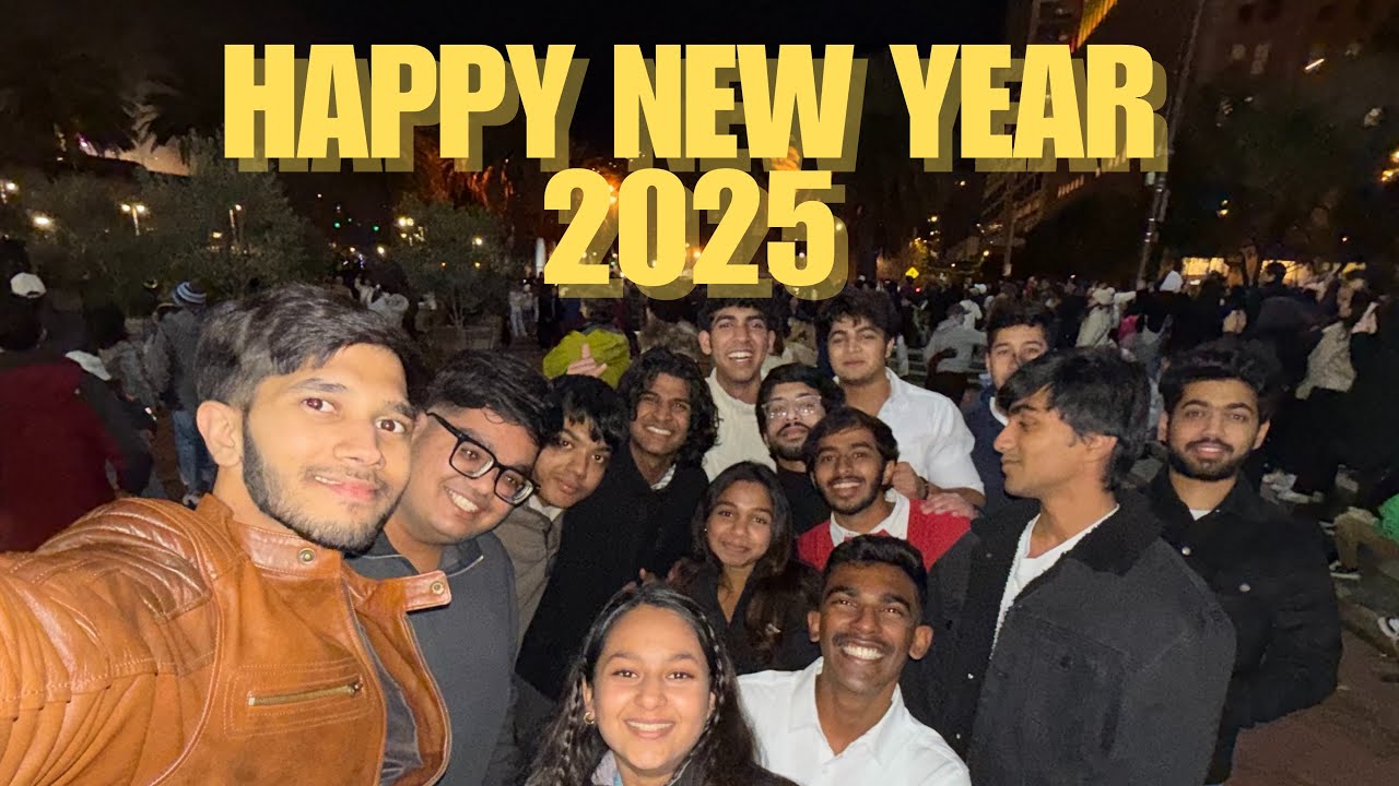 New Year Celebration in San Francisco 🇺🇸 | Happy New Year 2025 🎉