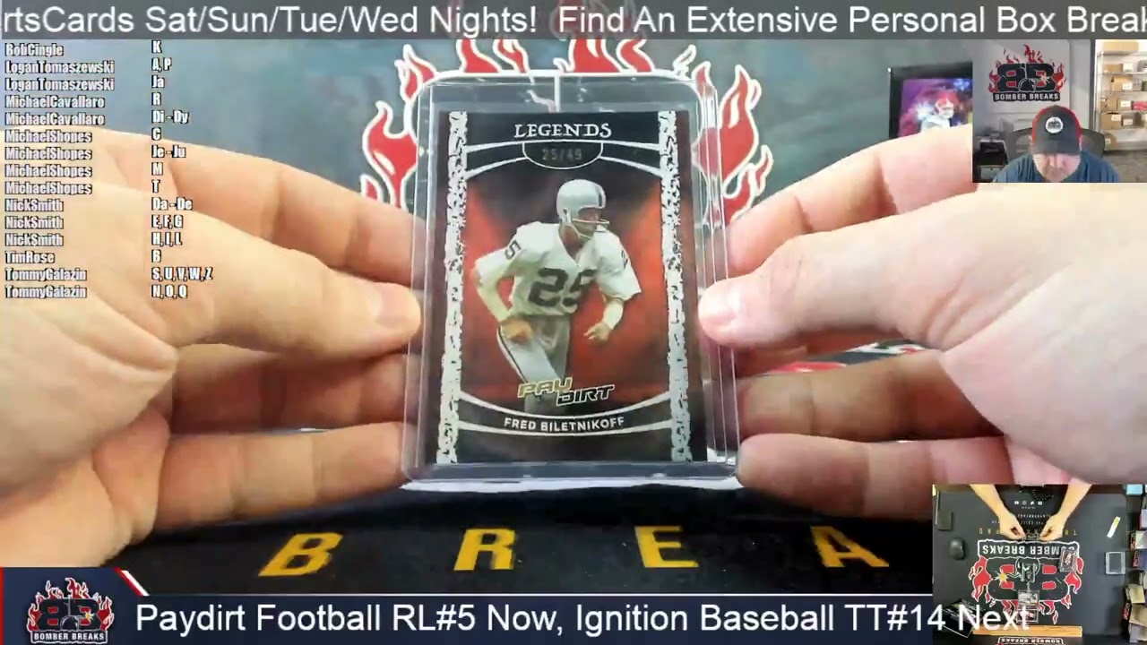 2026 Leaf Paydirt Football Random Letter #5 3 Hobby Box Break 2 25 26