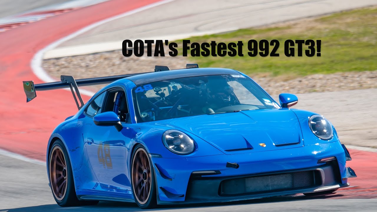 COTA's Fastest 992 GT3 is a MANUAL?